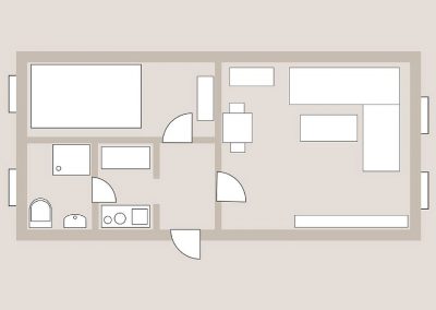 Ferienwohnung am Elbschloss: Grundriss