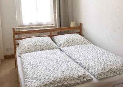 Ferienwohnung am Elbschloss: Schlafzimmer