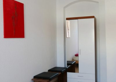 Ferienwohnung am Elbschloss: Schlafzimmer